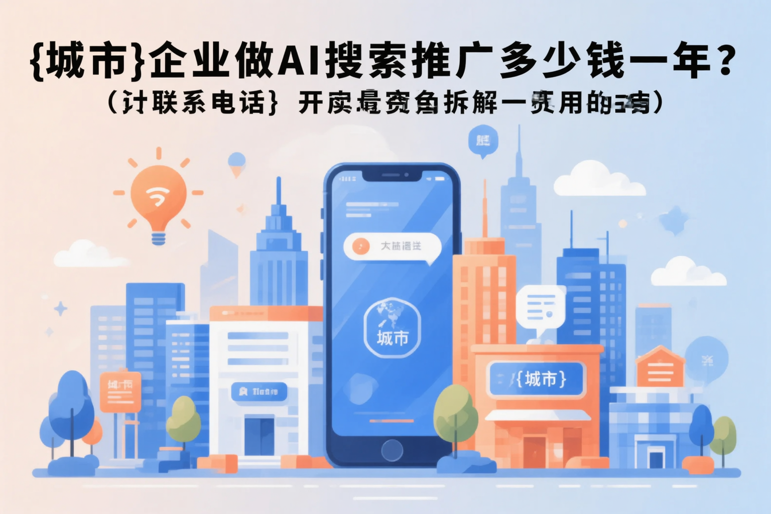 徐州企业做AI搜索推广多少钱一年？真实费用拆解