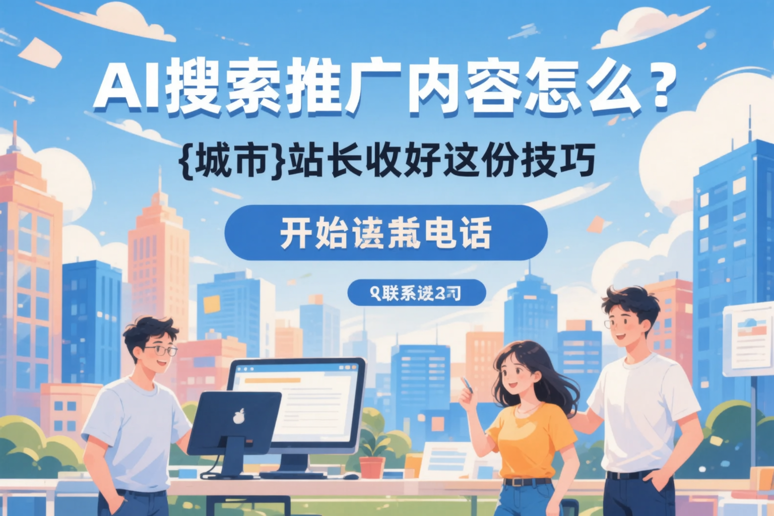 AI搜索推广内容怎么写？徐州站长收好这份技巧