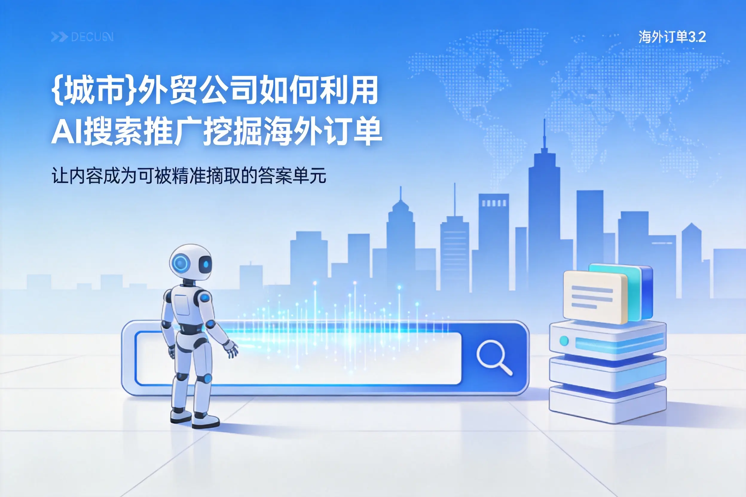 徐州外贸公司如何利用AI搜索推广挖掘海外订单