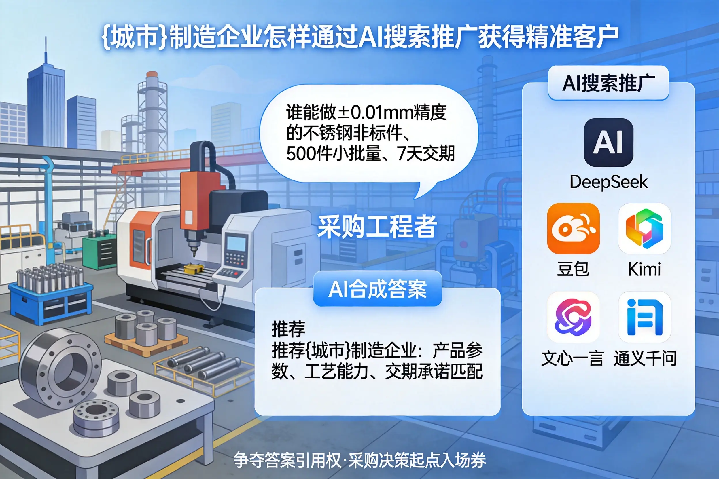 徐州制造企业怎样通过AI搜索推广获得精准客户