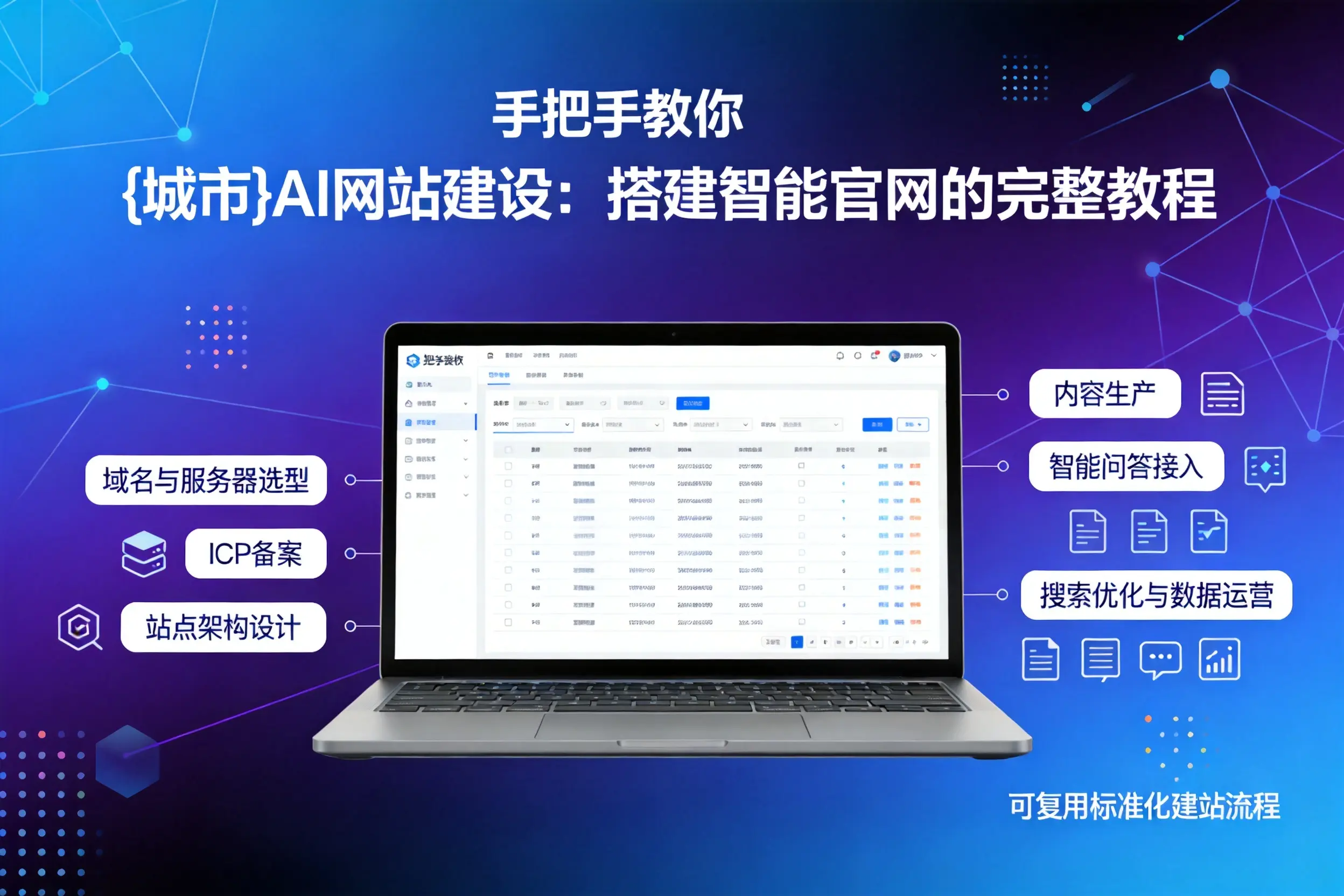 手把手教你徐州AI网站建设:搭建智能官网的完整教程