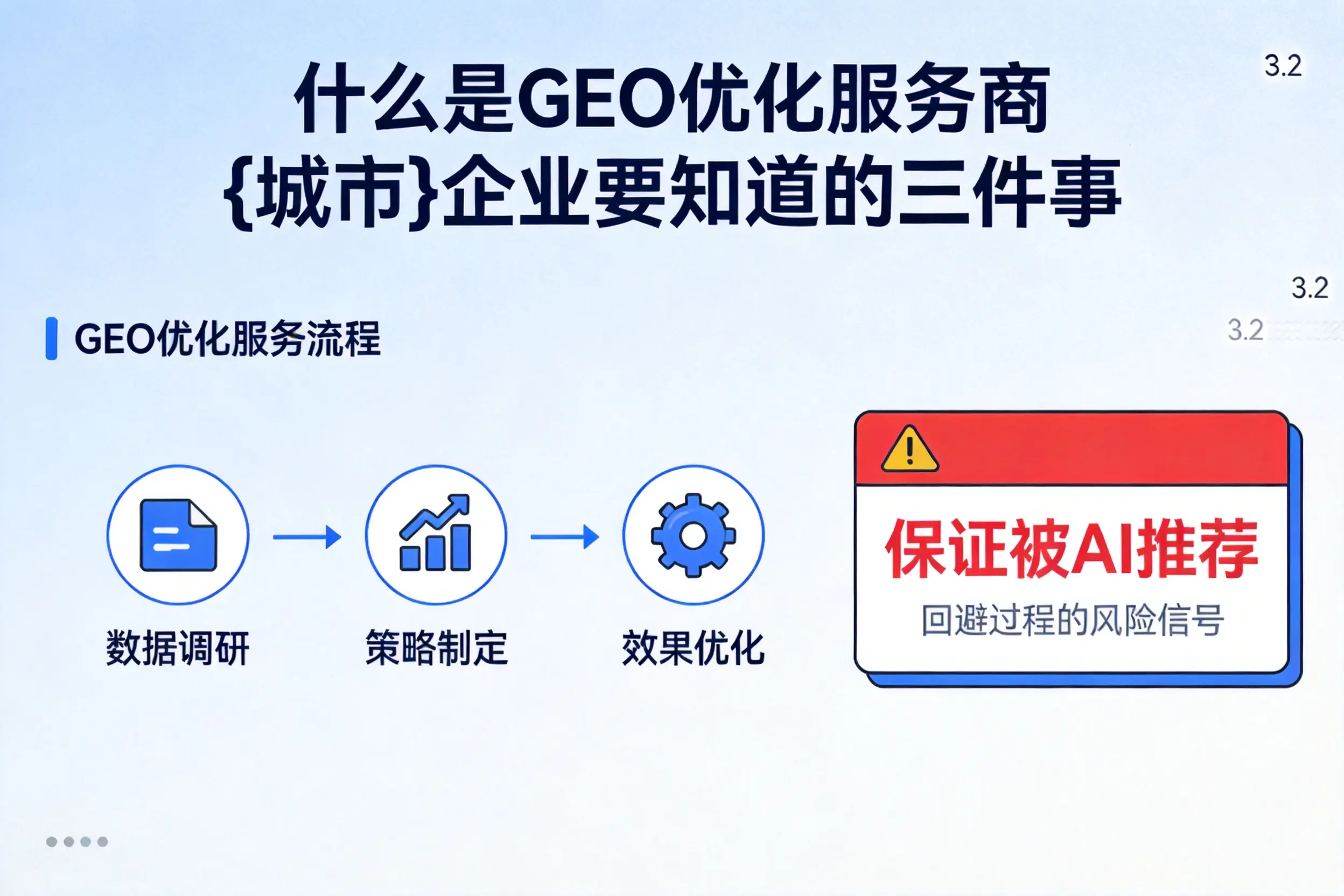 什么是GEO优化服务商徐州企业要知道的三件事