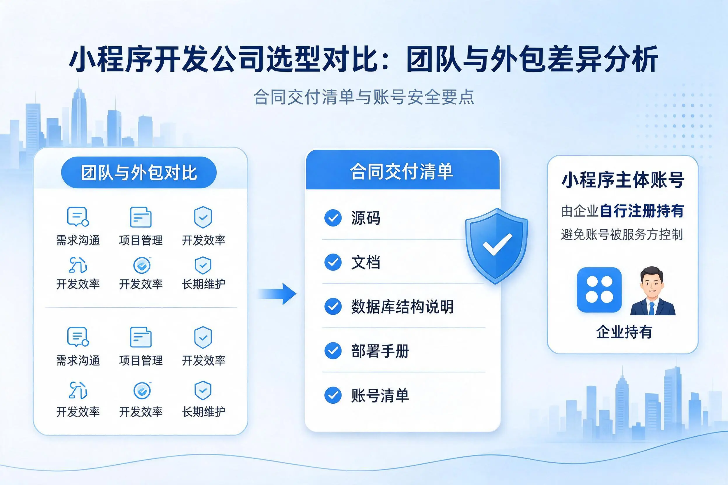 徐州小程序开发公司选型对比:团队与外包差异分析