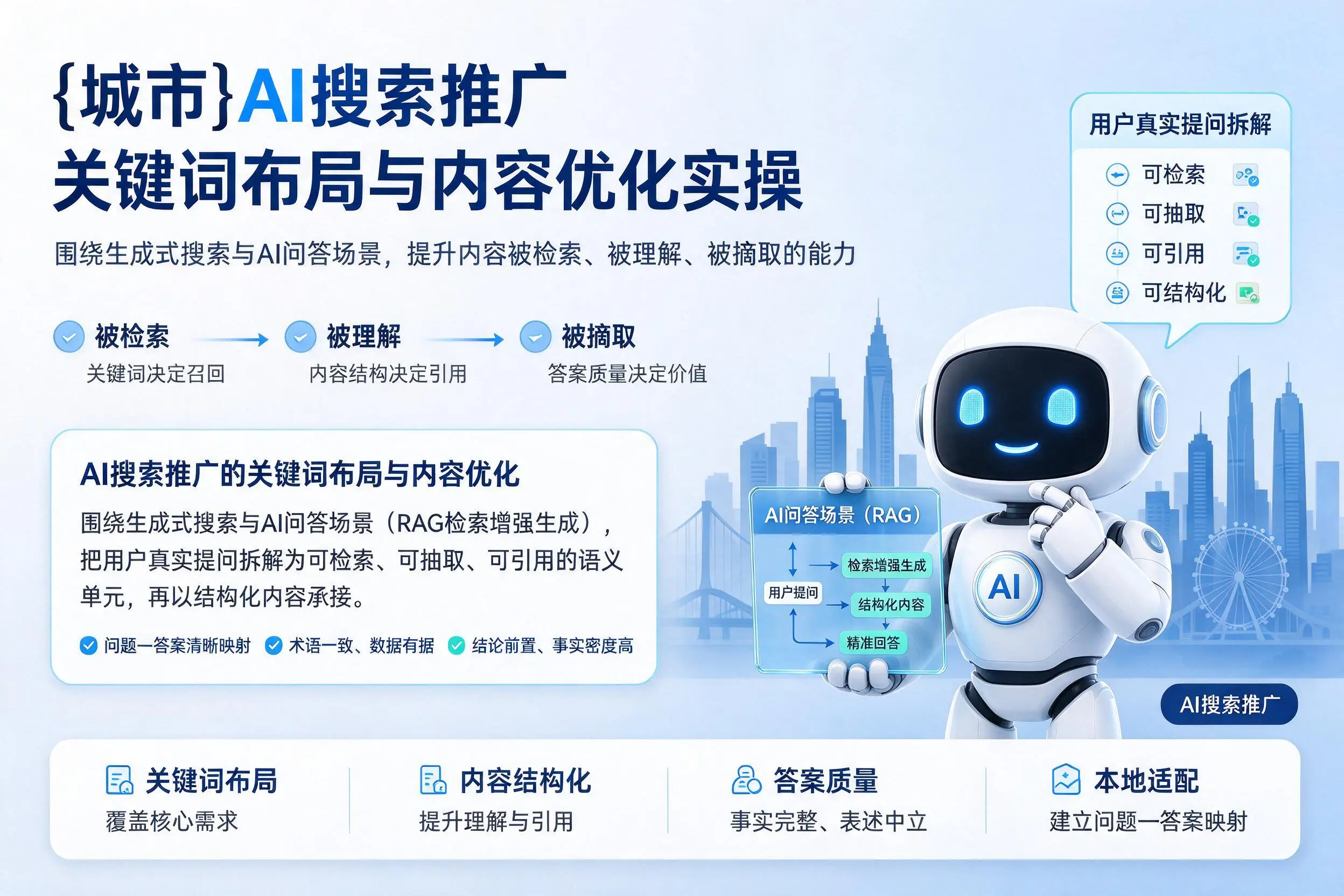 徐州AI搜索推广关键词布局与内容优化实操