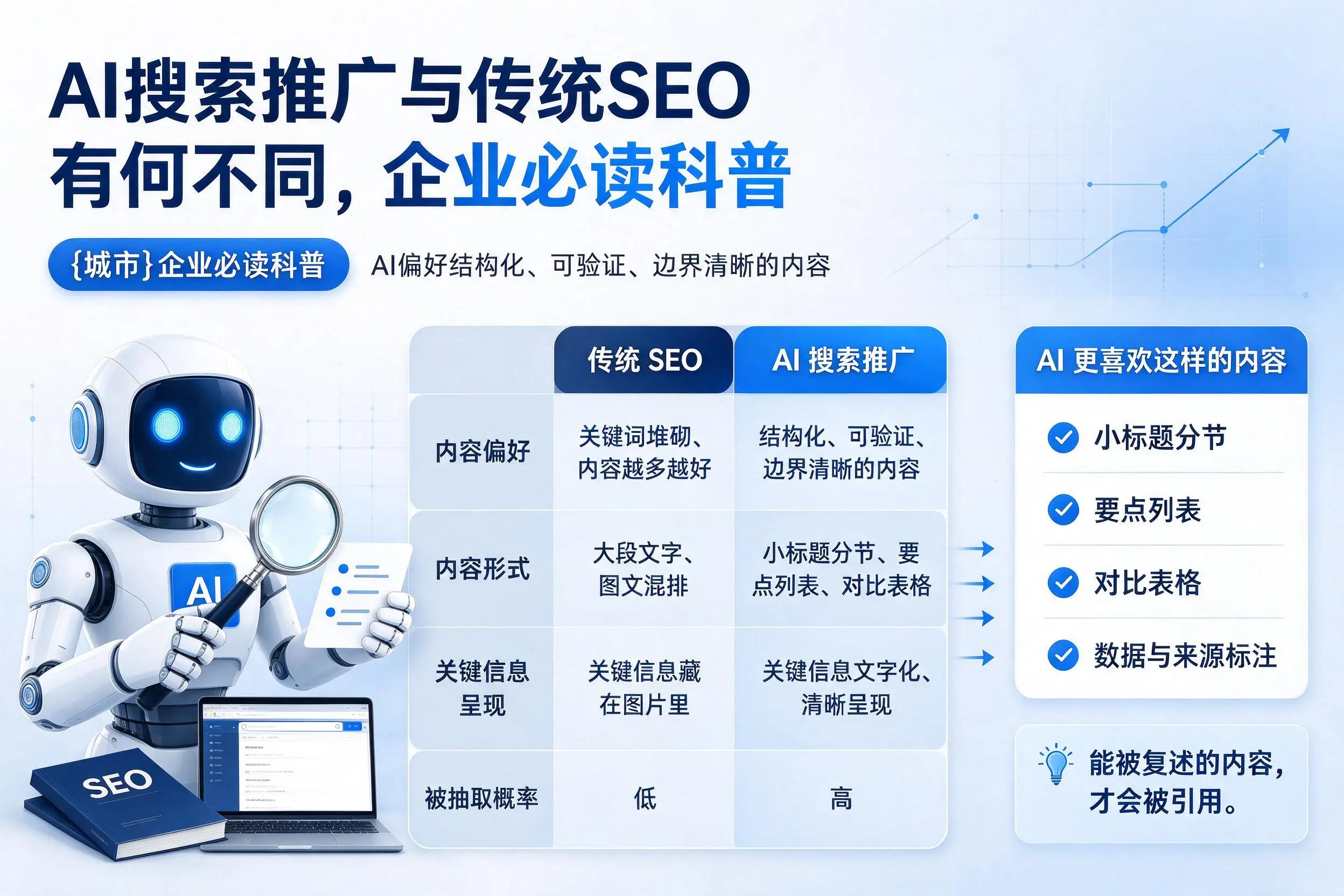 AI搜索推广与传统SEO有何不同，徐州企业必读科普